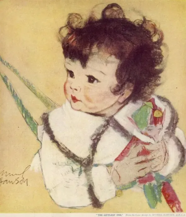 Framed Print : The Littlest One by Muriel Dawson Framed Print : The Littlest One by Muriel Dawson