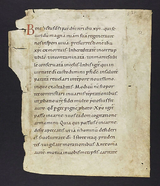 Liturgical Text (Fragment)