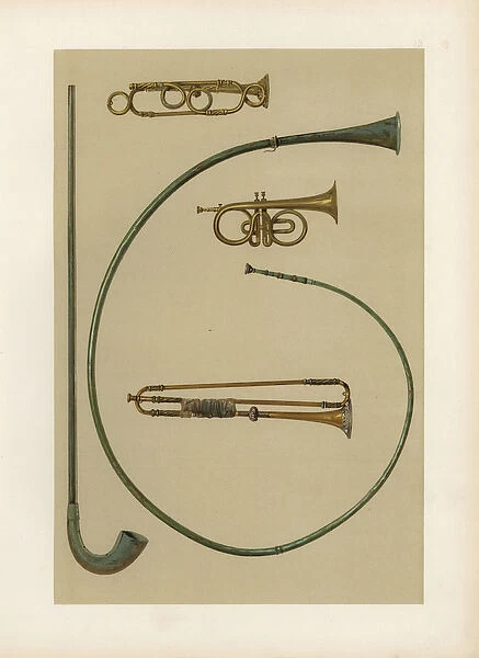 Lituus, buccina, cornet, and trumpets