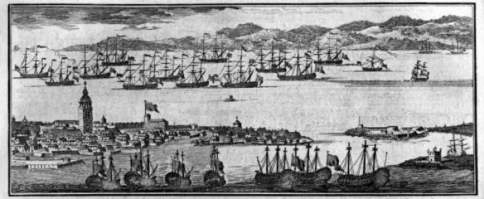Framed Print : Liverpool 1747 Framed Print : Liverpool 1747
