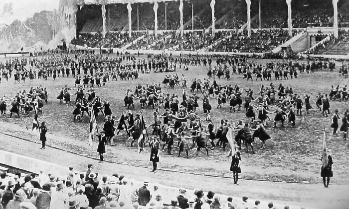Framed Print : Liverpool Boy Scouts Rally 1919 Framed Print : Liverpool Boy Scouts Rally 1919