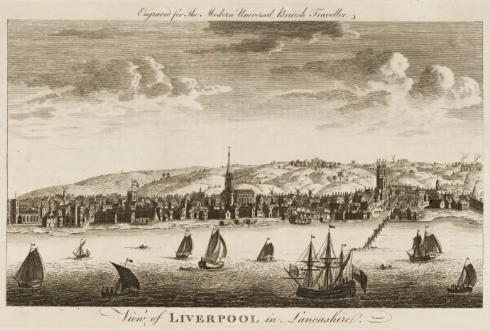 Framed Print : LIVERPOOL / COOKEs 1779 Framed Print : LIVERPOOL / COOKEs 1779