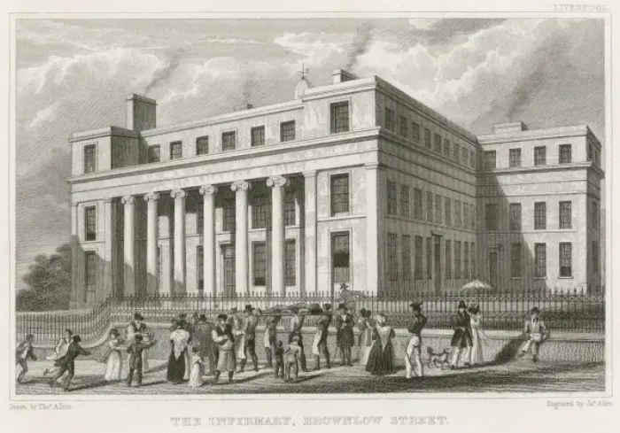 Framed Print : Liverpool Infirmary Framed Print : Liverpool Infirmary