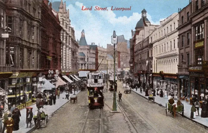 Framed Print : LIVERPOOL / LORD STREET Framed Print : LIVERPOOL / LORD STREET
