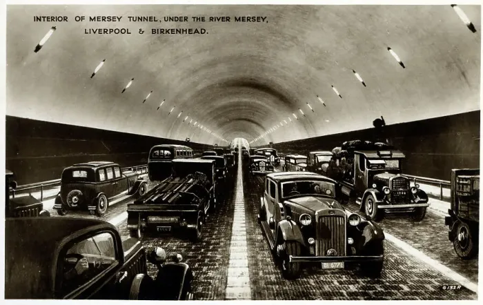 Framed Print : Liverpool, Merseyside - The Queensway Mersey Tunnel Framed Print : Liverpool, Merseyside - The Queensway Mersey Tunnel