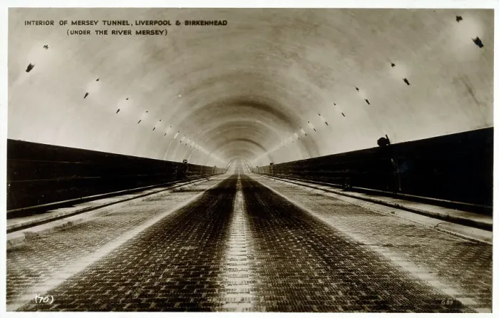 Framed Print : Liverpool, Merseyside - The Queensway Mersey Tunnel