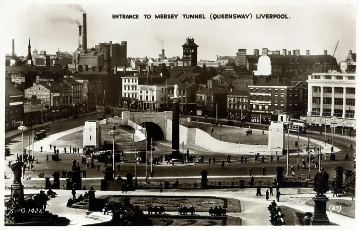 Framed Print : Liverpool, Merseyside - The Queensway Mersey Tunnel Framed Print : Liverpool, Merseyside - The Queensway Mersey Tunnel
