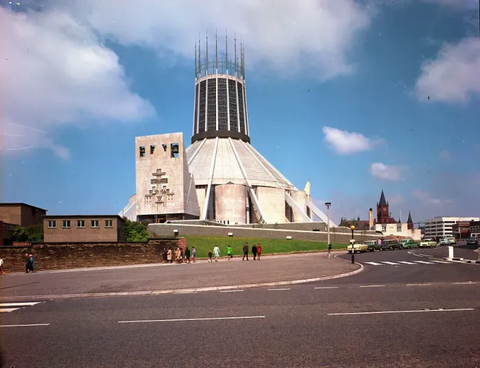 Framed Print : Liverpool - Metropolitan Cathedral Framed Print : Liverpool - Metropolitan Cathedral
