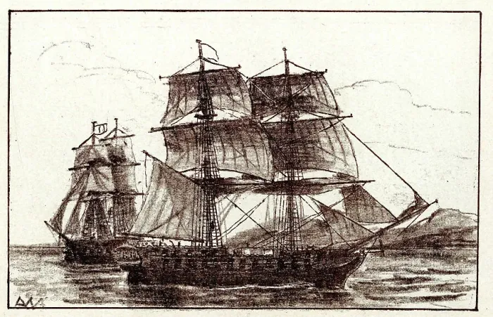 Framed Print : Liverpool Privateer Ships Framed Print : Liverpool Privateer Ships