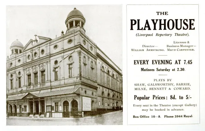 Framed Print : Liverpool Repertory Theatre, The Playhouse Framed Print : Liverpool Repertory Theatre, The Playhouse