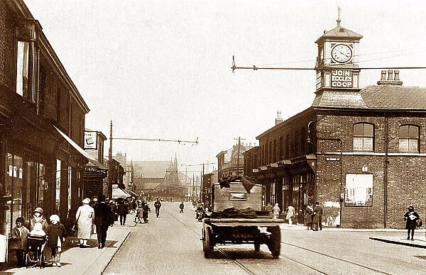 Liverpool Road, Patricroft, early 1900s