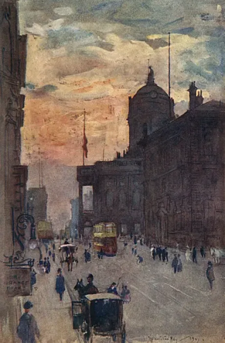 Framed Print : Liverpool / Town Hall 1907 Framed Print : Liverpool / Town Hall 1907