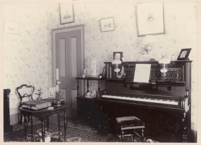 Framed Print : Living Room