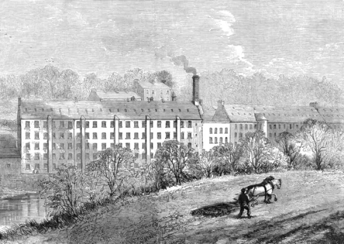 Framed Print : Livingstone Factory Framed Print : Livingstone Factory