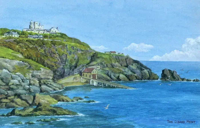 Framed Print : Lizard Peninsula, Cornwall Framed Print : Lizard Peninsula, Cornwall