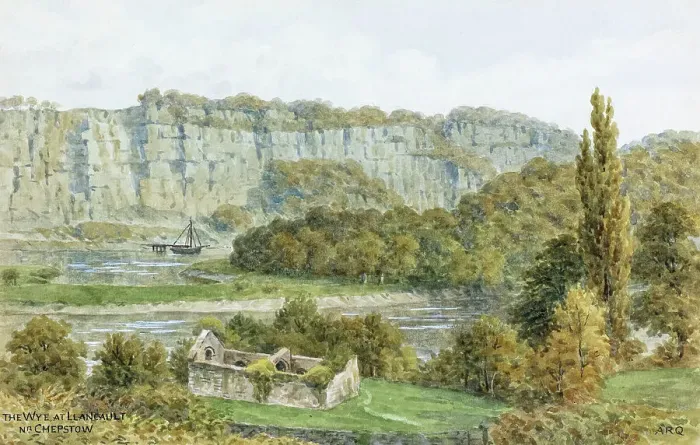 Framed Print : Llancault, near Chepstow, Wye Valley, Monmouthshire, Wales Framed Print : Llancault, near Chepstow, Wye Valley, Monmouthshire, Wales