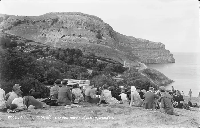 Framed Print : Llandudno, St. Orme's Head and Happy Valley Framed Print : Llandudno, St. Orme's Head and Happy Valley