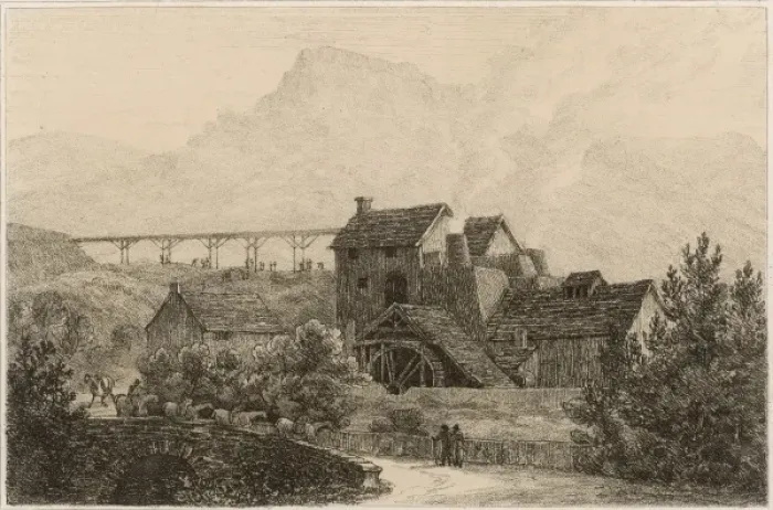 Framed Print : Llanelly Ironworks Framed Print : Llanelly Ironworks