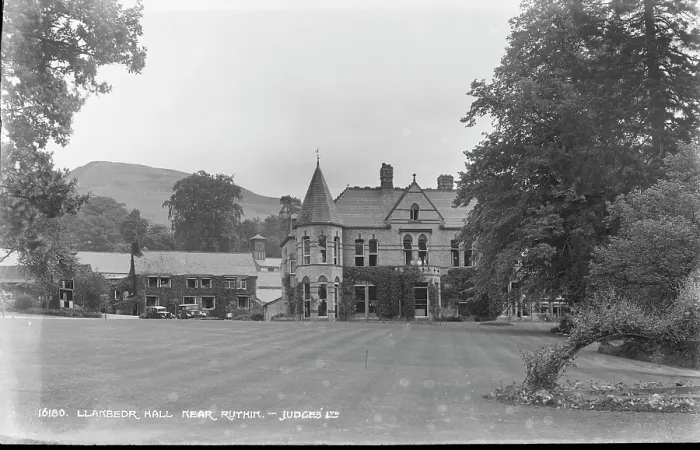 Framed Print : Llangar Hall Near Ruthin Framed Print : Llangar Hall Near Ruthin