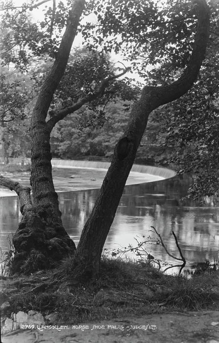 Framed Print : Llangollen Horse Shoe Falls Framed Print : Llangollen Horse Shoe Falls