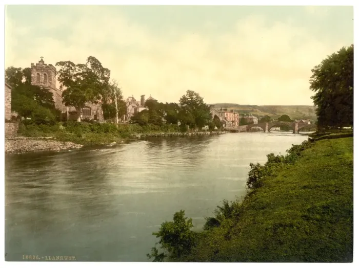 Framed Print : Llanrwst, Wales
