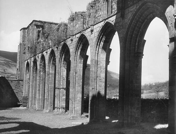 Llanthony Abbey, an Augustinian Priory, originally founded in the early 12th century