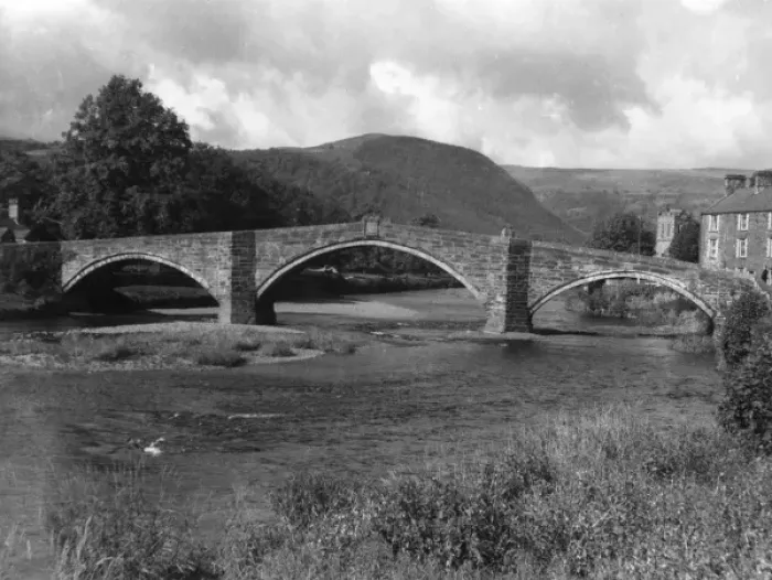 Framed Print : Llanwryst Bridge Framed Print : Llanwryst Bridge