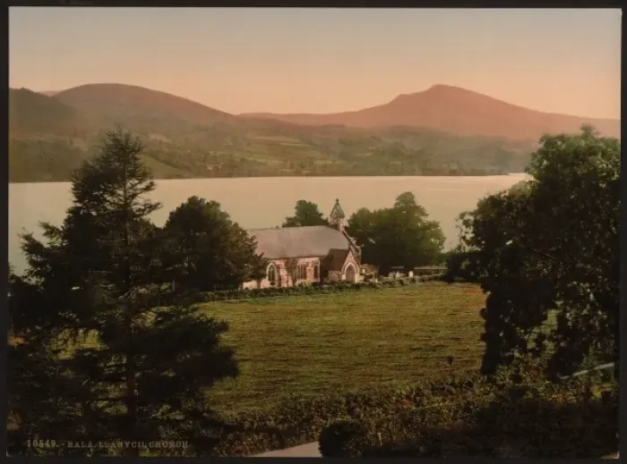 Framed Print : Llanycil Church, Bala, Wales Framed Print : Llanycil Church, Bala, Wales