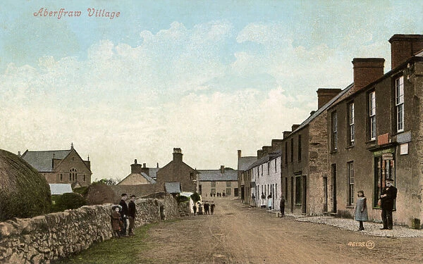 Llewelyn Street, Aberffraw Village, Isle of Anglesey, Wales