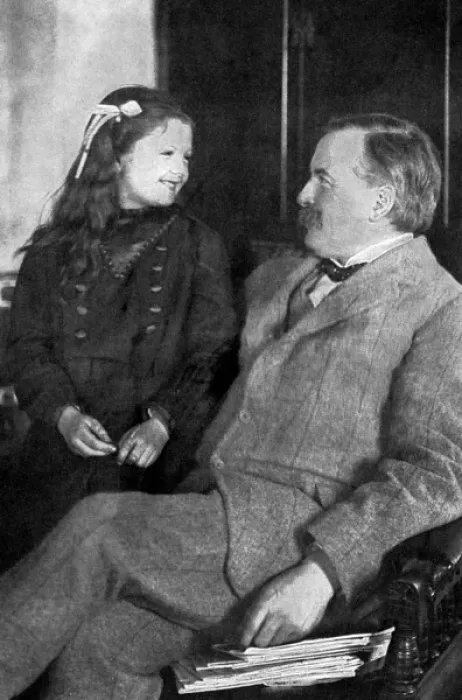 Framed Print : Lloyd George and Megan Framed Print : Lloyd George and Megan
