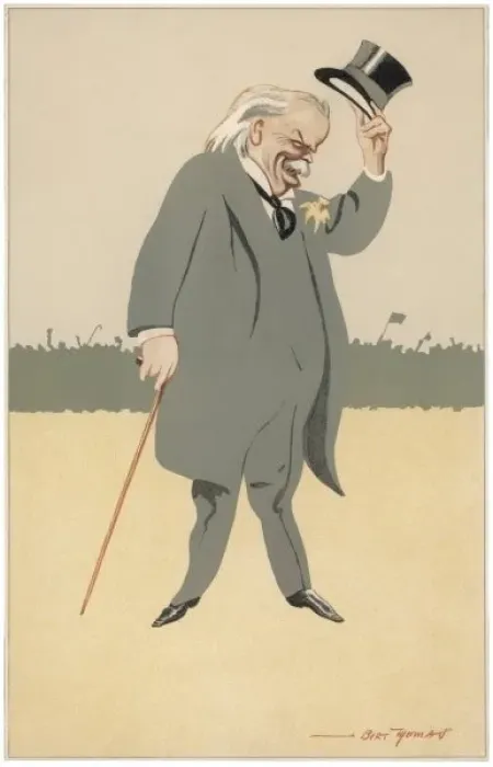 Framed Print : Lloyd George / The World Framed Print : Lloyd George / The World