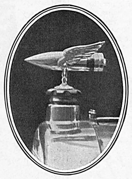 Framed Print : Lloyd Georges car mascot in shape of a shell, WW1