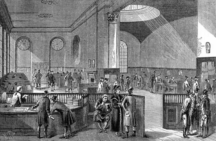 Framed Print : Lloyds Subscription Room Framed Print : Lloyds Subscription Room