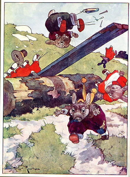 llustration by Harry Rountree to Uncle Remus, by Joel Chandler Harris Date: 1908