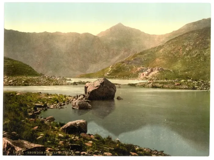 Framed Print : From Llyn Llydaw, Snowdon, Wales Framed Print : From Llyn Llydaw, Snowdon, Wales