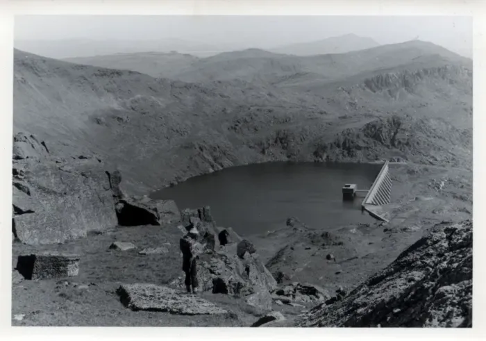 Framed Print : llyn Stwlan Reservoir, Moelwyn Slopes, Gwynedd Framed Print : llyn Stwlan Reservoir, Moelwyn Slopes, Gwynedd