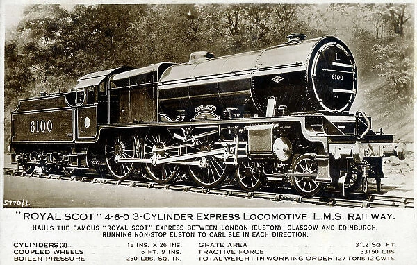 LMS Royal Scot Class 6100 - Royal Scot