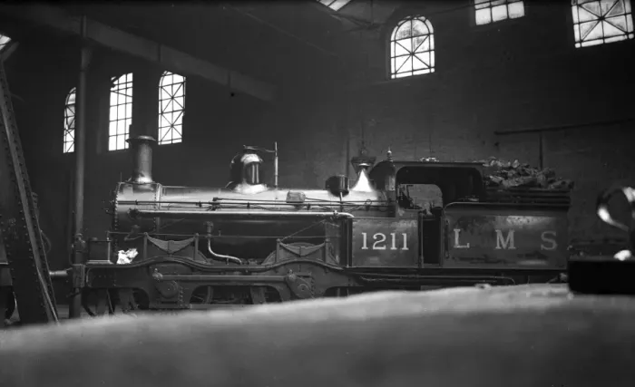 Framed Print : LMS steam engine Framed Print : LMS steam engine