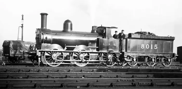 Framed Print : LMS steam locomotive, early 1900s Framed Print : LMS steam locomotive, early 1900s