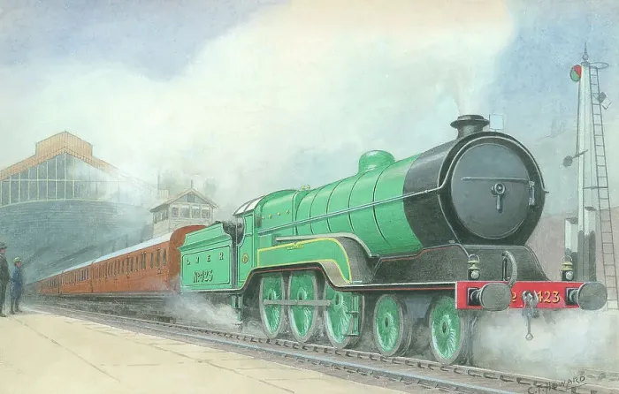 Framed Print : LNER Class B2 No. 423 Sir Sam Fay departing Marylebone Framed Print : LNER Class B2 No. 423 Sir Sam Fay departing Marylebone