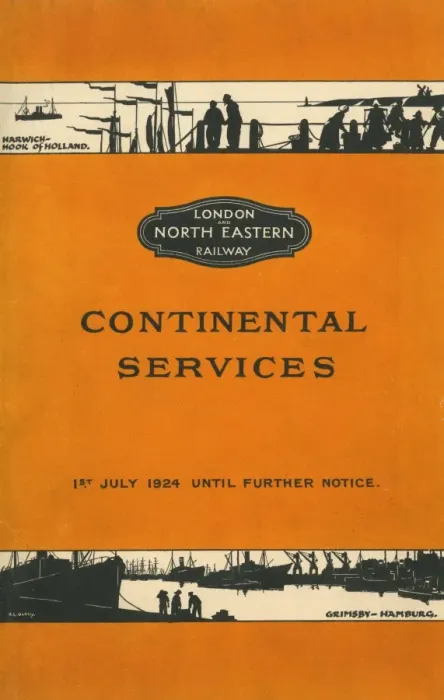 Framed Print : LNER leaflet designed by H. L. Oakley Framed Print : LNER leaflet designed by H. L. Oakley