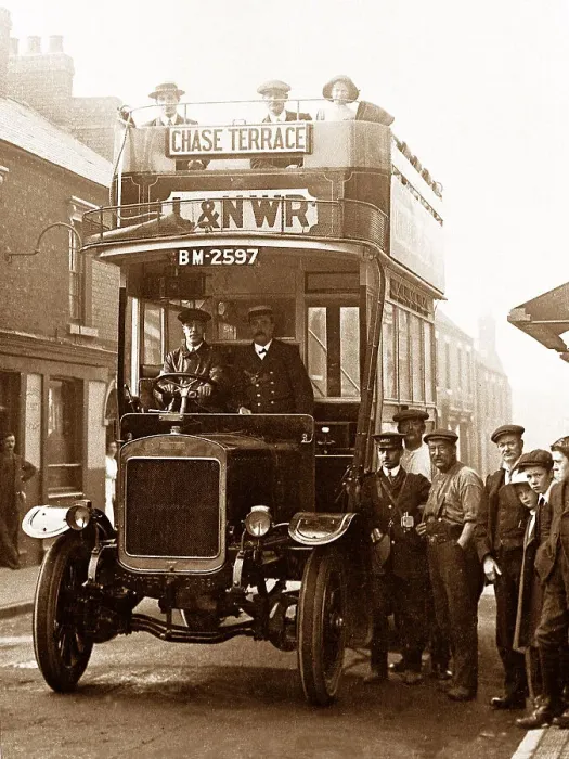 Framed Print : LNWR bus, Chase Town Framed Print : LNWR bus, Chase Town