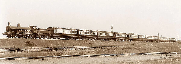 LNWR passenger Train in 1904