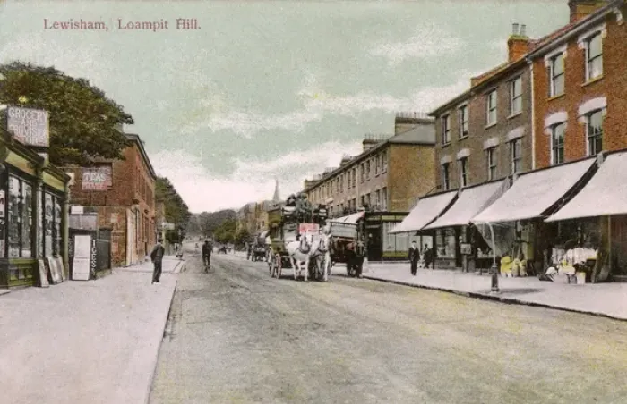 Framed Print : Loampit Vale - leading onto Loampit Hill, Lewisham Framed Print : Loampit Vale - leading onto Loampit Hill, Lewisham