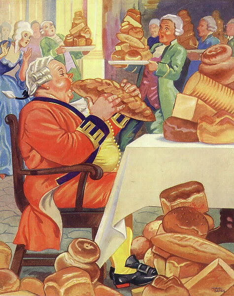 Loaves were brought from all the bakers, by Muriel Baines