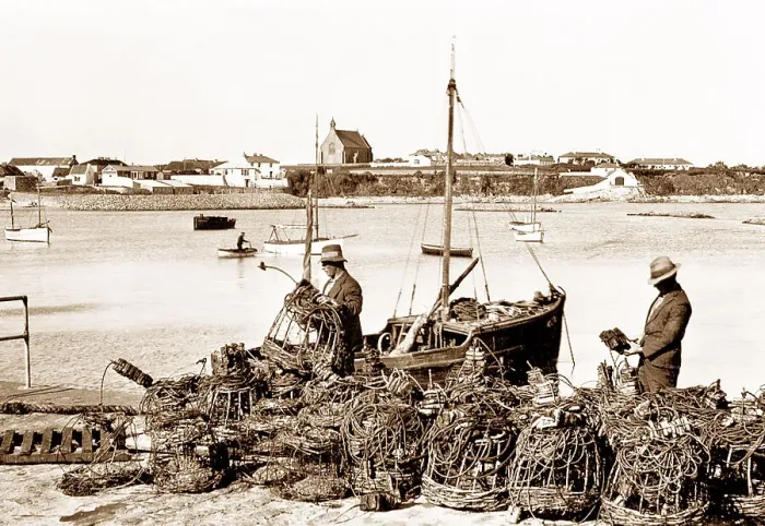 Framed Print : Lobster fishing, Kilmore Ireland Framed Print : Lobster fishing, Kilmore Ireland