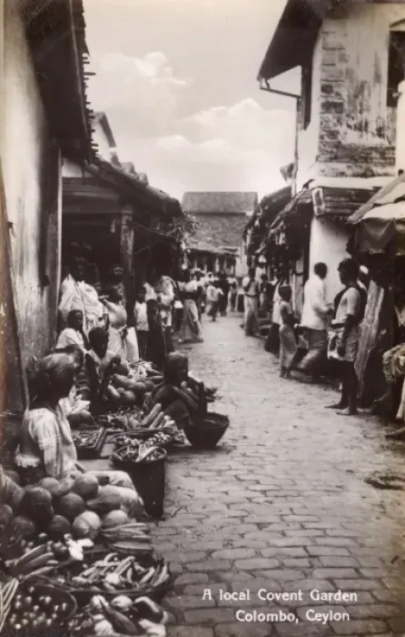Framed Print : A Local Covent Garden - Colombo, Ceylon Framed Print : A Local Covent Garden - Colombo, Ceylon