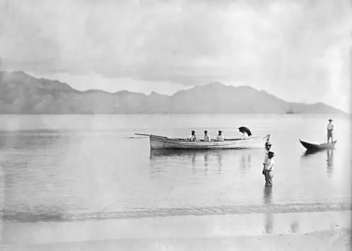 Framed Print : Local marine transport, Seychelles, Indian Ocean Framed Print : Local marine transport, Seychelles, Indian Ocean