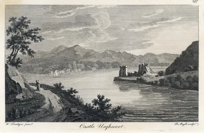 Framed Print : Loch Ness in 1769 Framed Print : Loch Ness in 1769