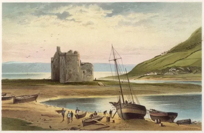 Framed Print : Loch Ranza Castle Framed Print : Loch Ranza Castle